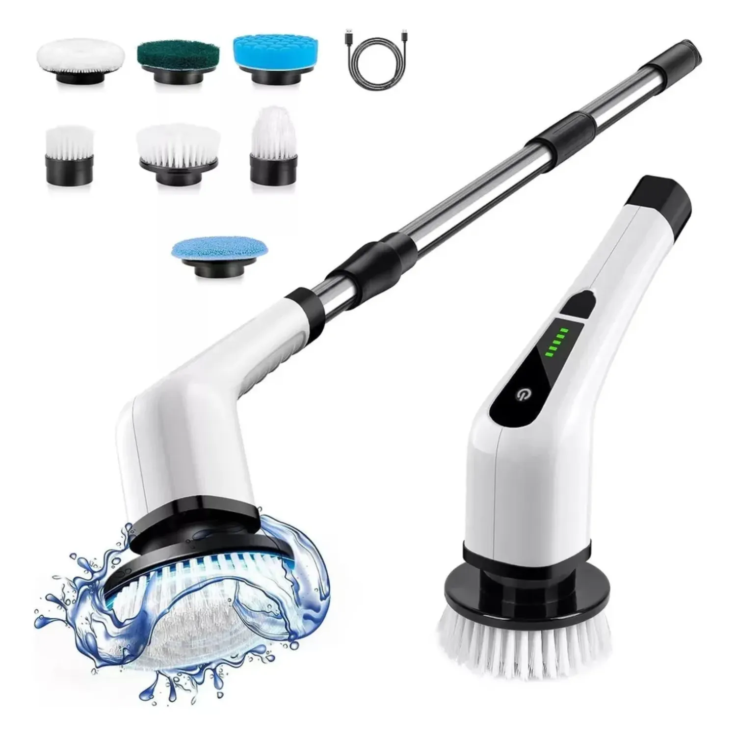 CEPILLO DE LIMPIEZA ELECTRICO 9 EN 1