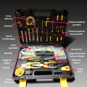 SET HERRAMIENTAS MANUALES 88 PIEZAS