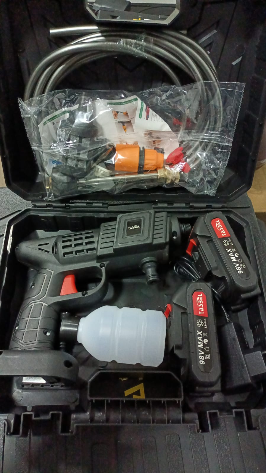 HIDROLAVADORA 2 BATERIAS TASBEL - Imagen 4