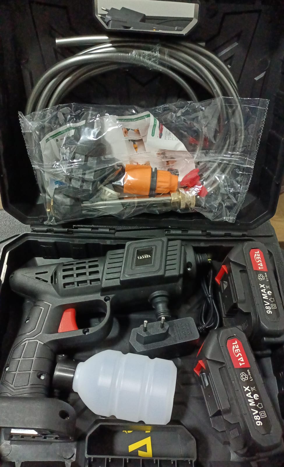 HIDROLAVADORA 2 BATERIAS TASBEL - Imagen 3