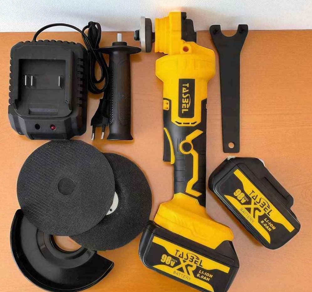 GALLETERA INALAMBRICA 2 BATERIAS TASBEL AMARILLO - Imagen 3