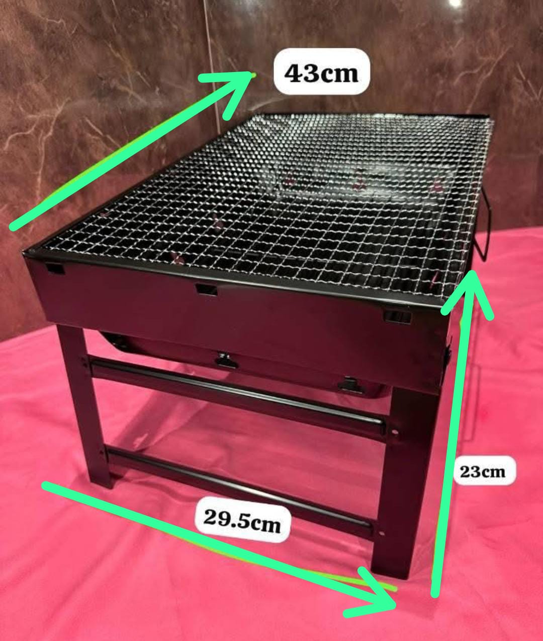 PARRILLERA A CARBON BBQ - Imagen 4