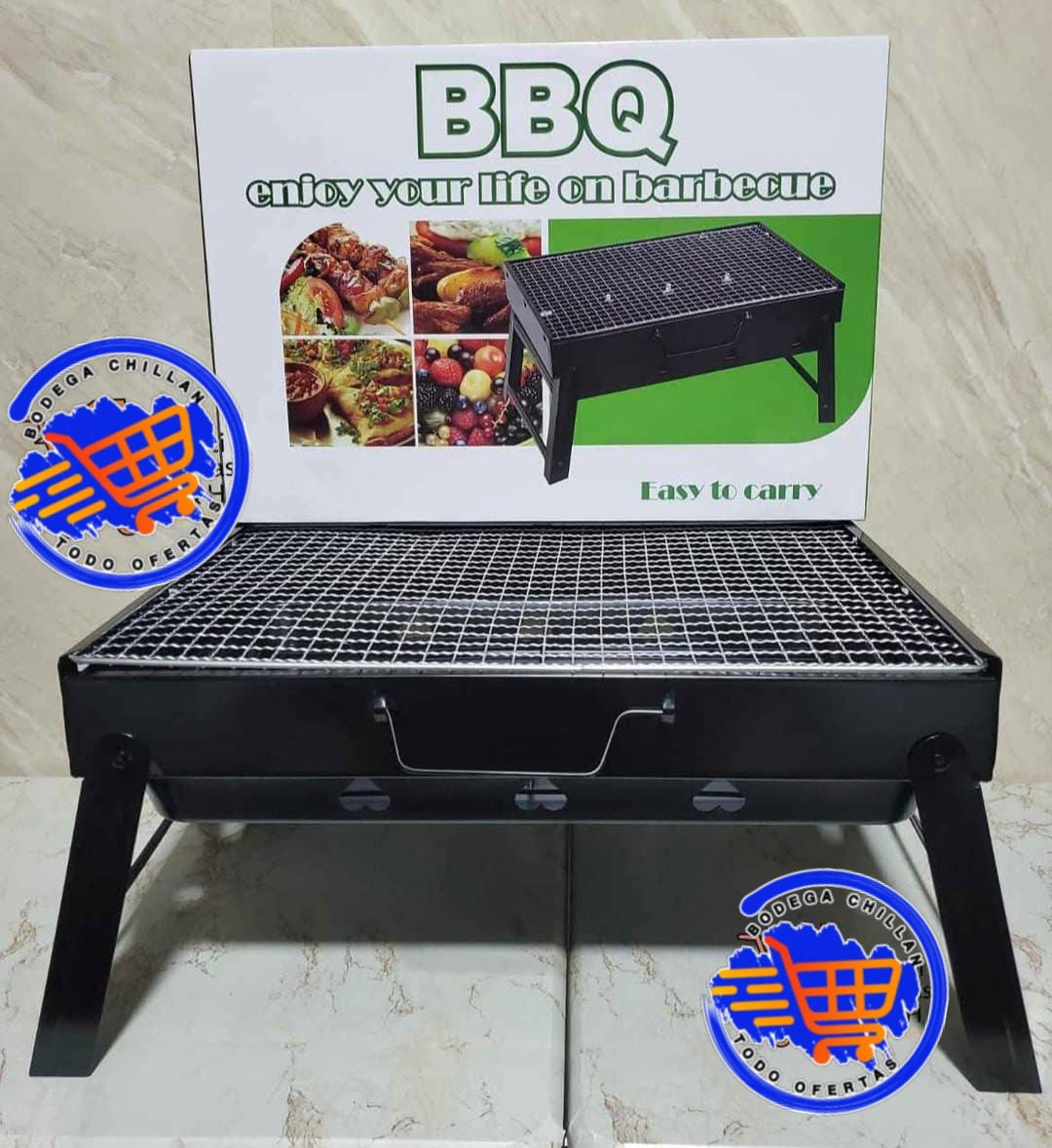 PARRILLERA A CARBON BBQ