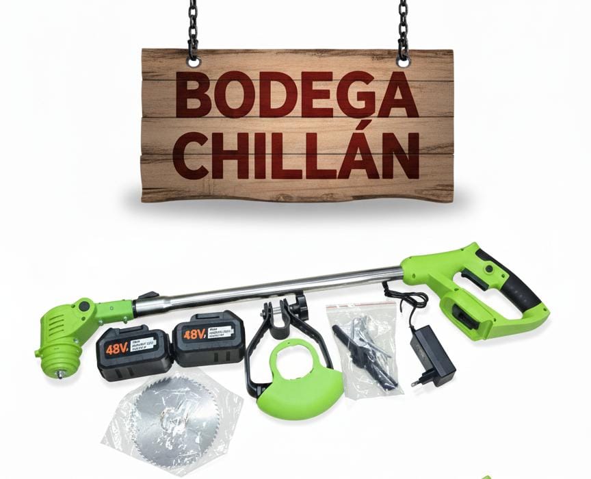 CORTADORA DE CESPED INALAMBRICA 2 BATERIAS VIDA AMOR