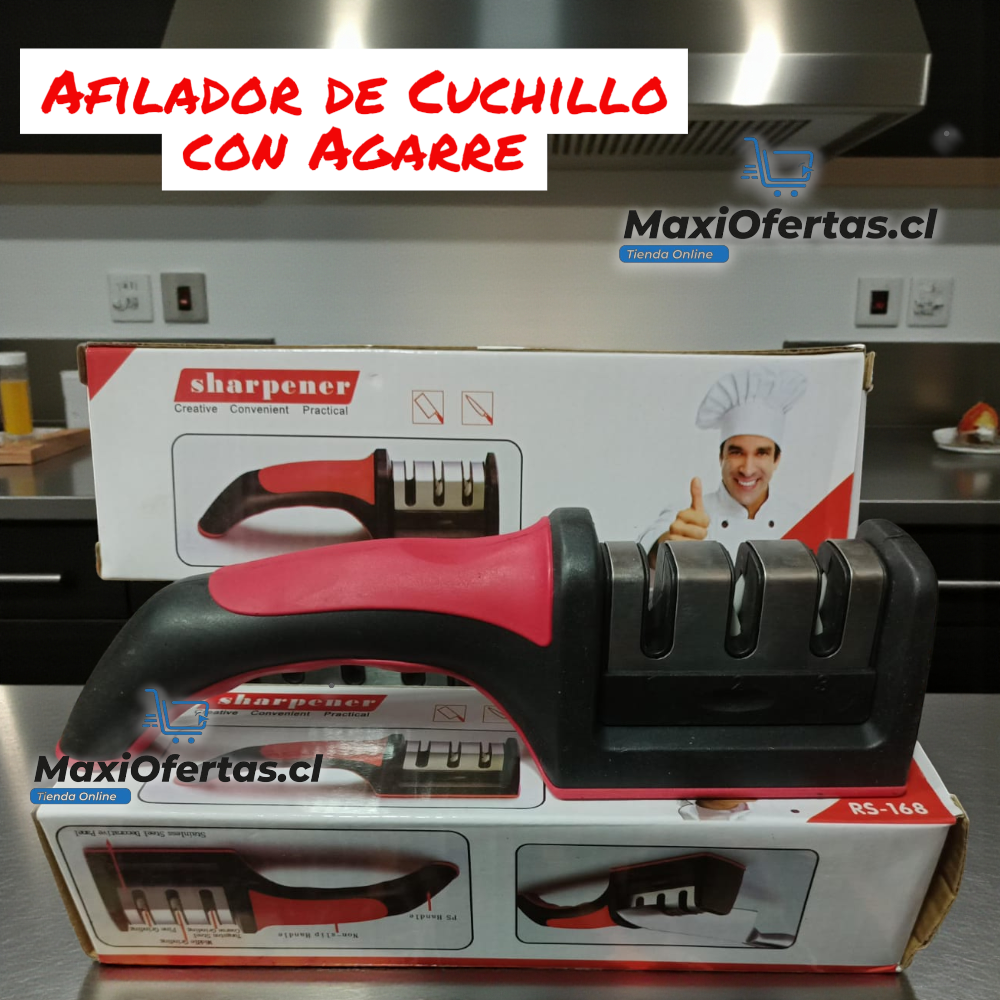 AFILADOR DE CUCHILLOS CON AGARRE