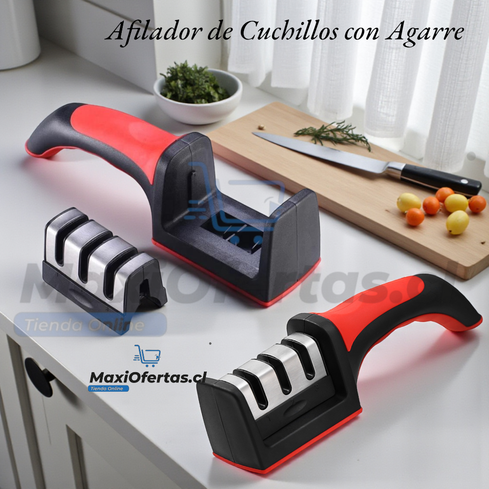 AFILADOR DE CUCHILLOS CON AGARRE - Imagen 3