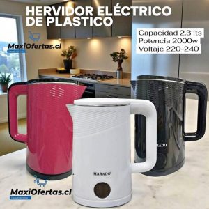 HERVIDOR ELECTRICO DE PLASTICO