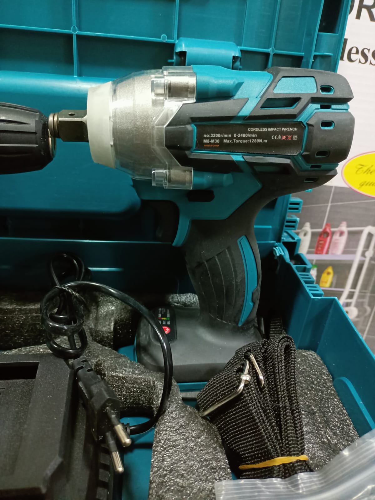 PISTOLA DE IMPACTO CON TALADRO INALAMBRICO (MARCA LITHIUM) - Imagen 7