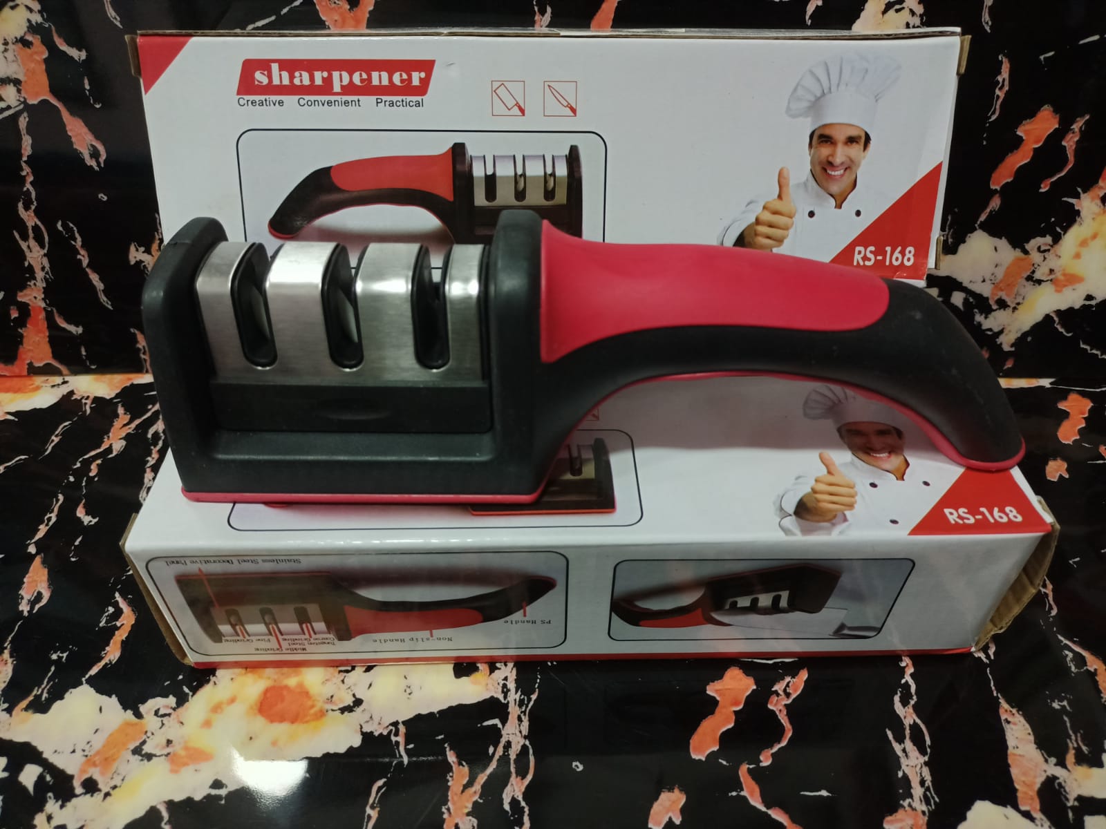 AFILADOR DE CUCHILLOS CON AGARRE - Imagen 4