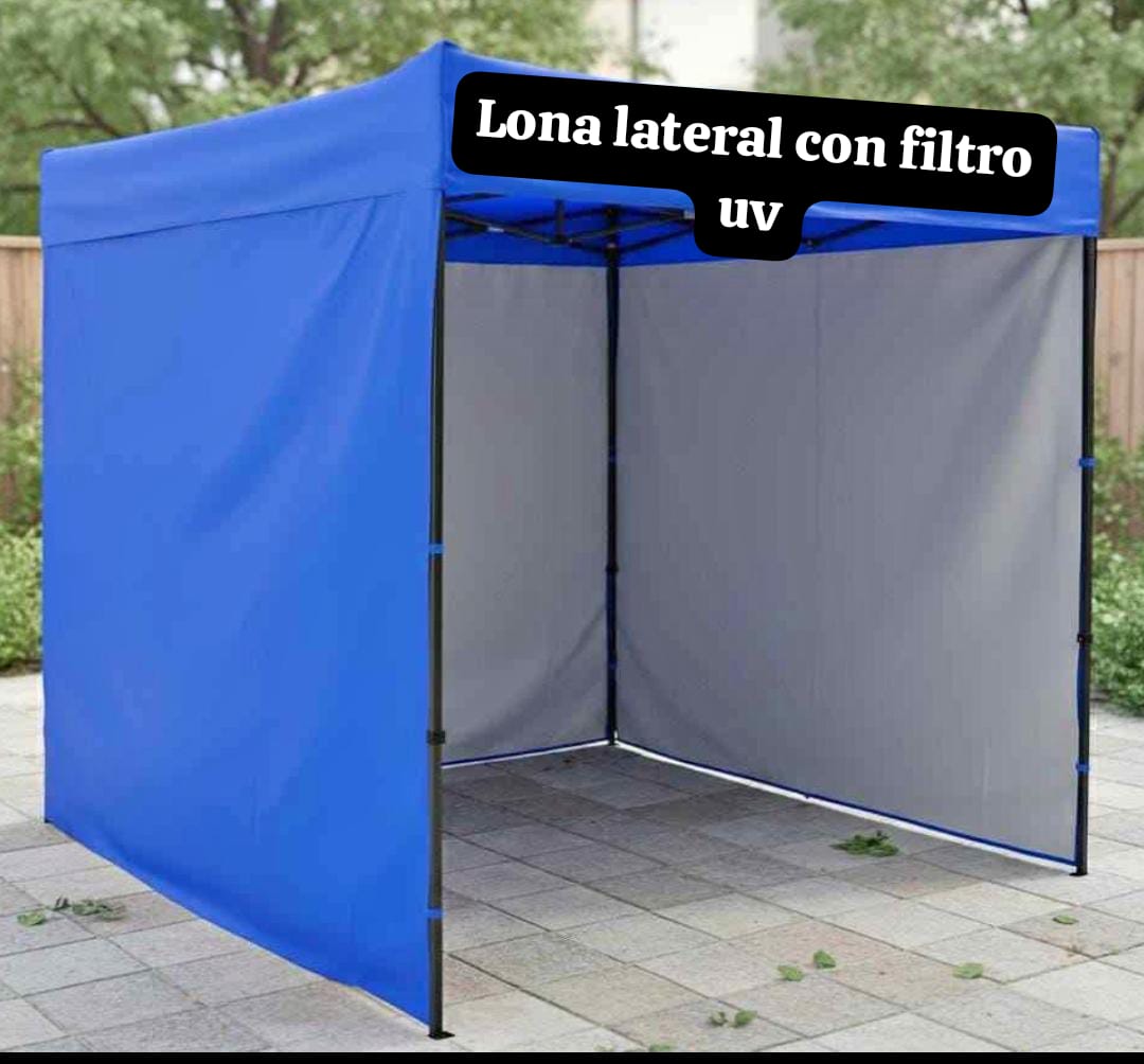 LONA LATERAL AZUL CON FILTRO