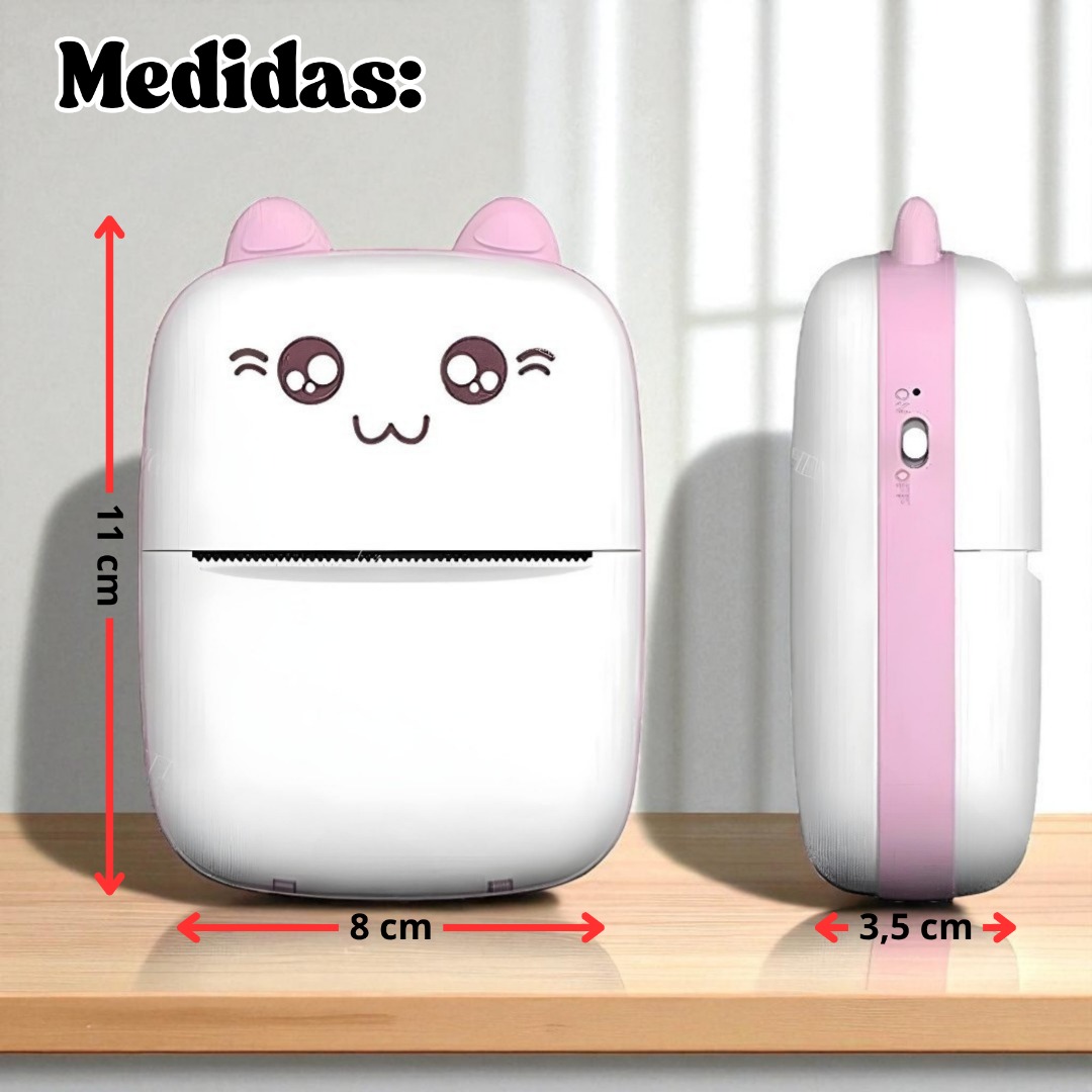 MINI IMPRESORA PORTATIL CON BLUETOOTH - Imagen 3