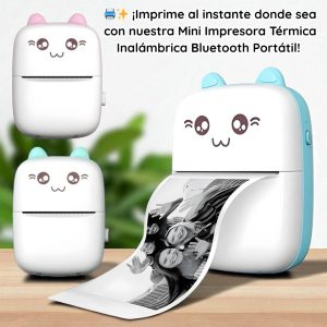 MINI IMPRESORA PORTATIL CON BLUETOOTH