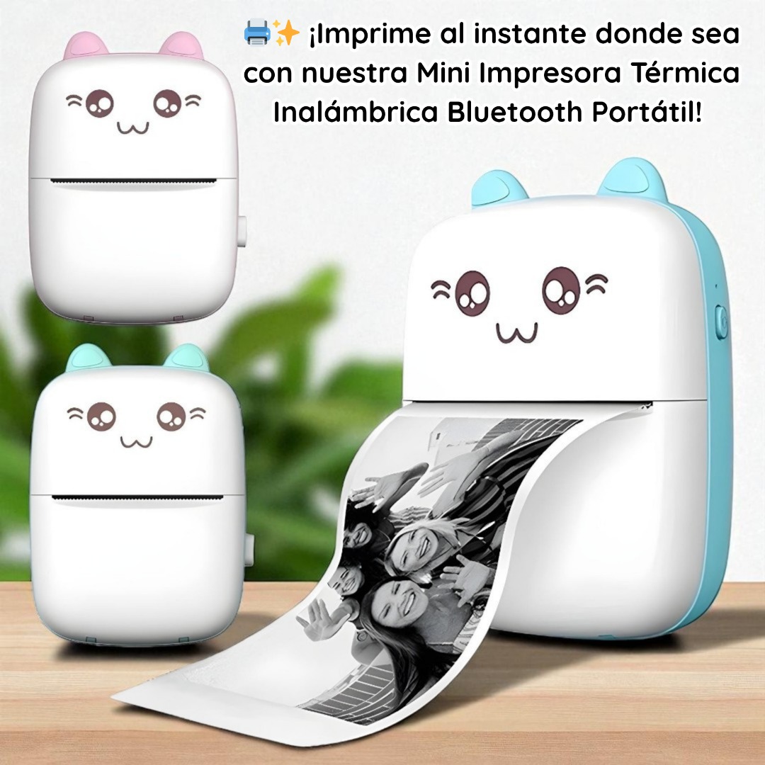 MINI IMPRESORA PORTATIL CON BLUETOOTH