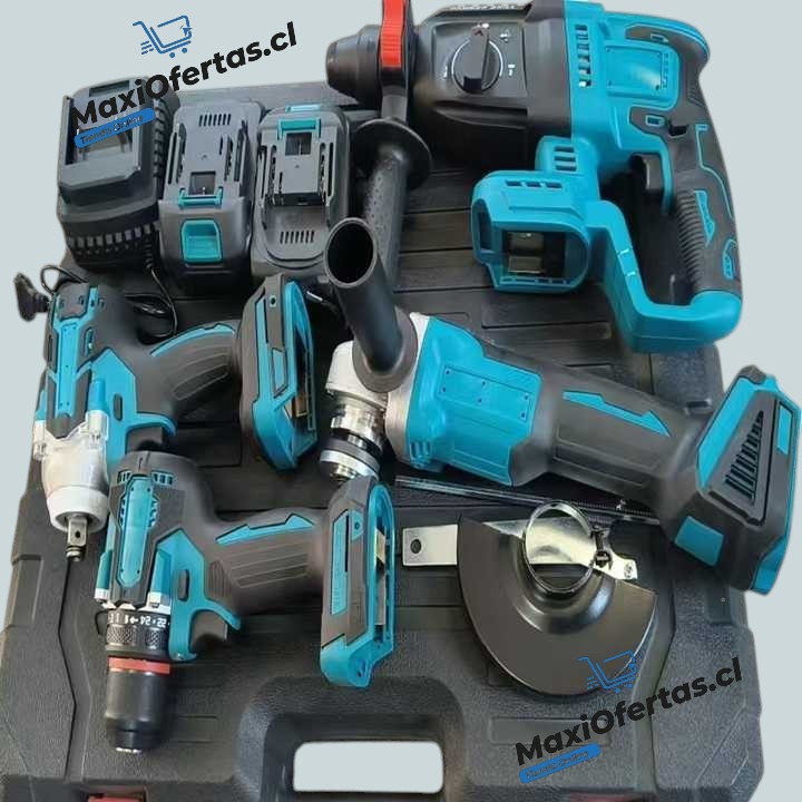 KIT DE 4 HERRAMIENTAS INALAMBRICAS (MARCA VIDA AMOR)