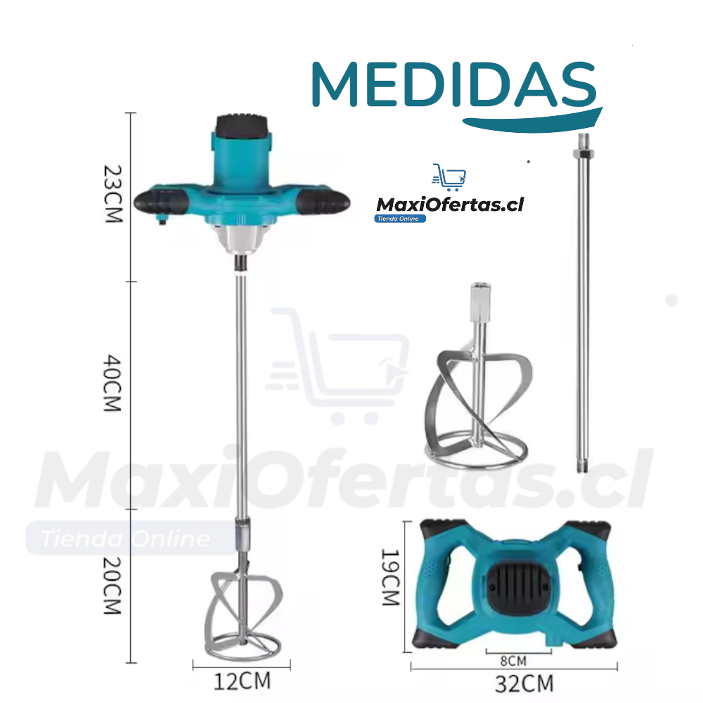 MEZCLADOR DE CEMENTO ELECTRICO - Imagen 2