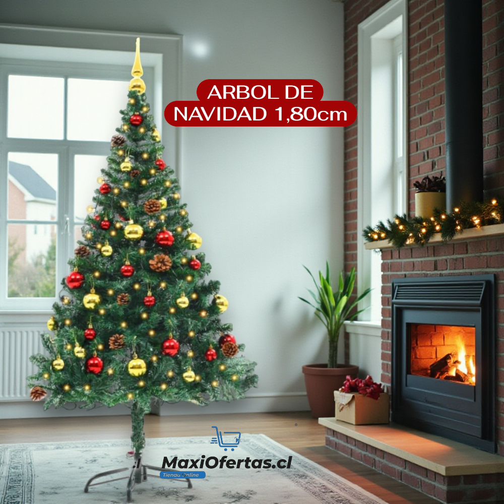 ARBOL DE NAVIDAD 1.80CM