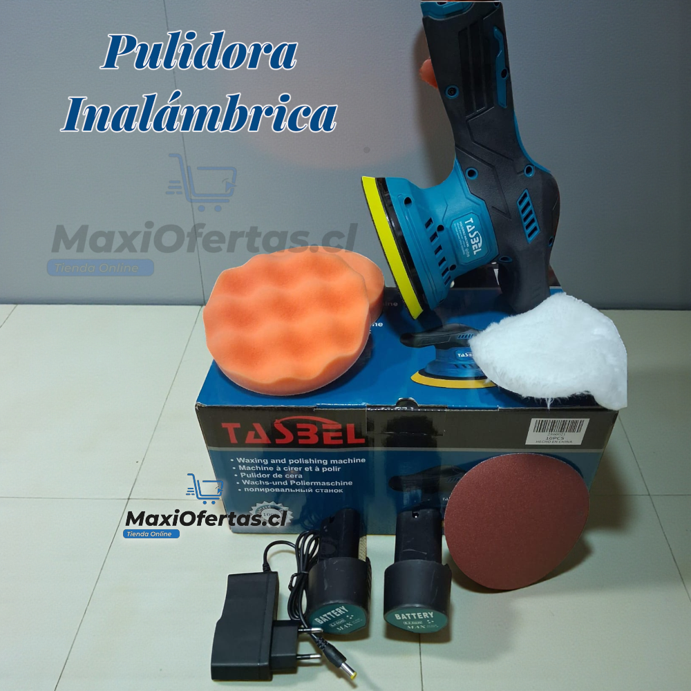 PULIDORA INALAMBRICA PARA AUTO 2 BATERIAS - Imagen 2