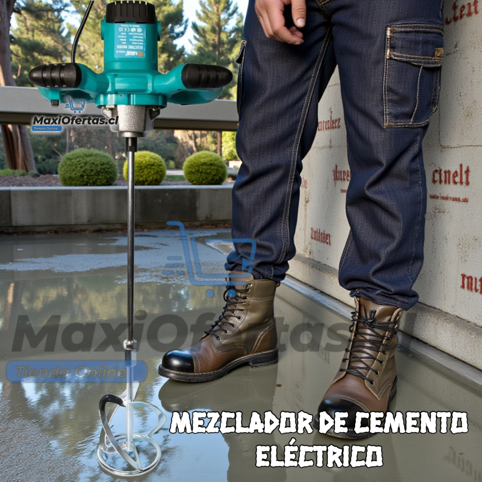 MEZCLADOR DE CEMENTO ELECTRICO