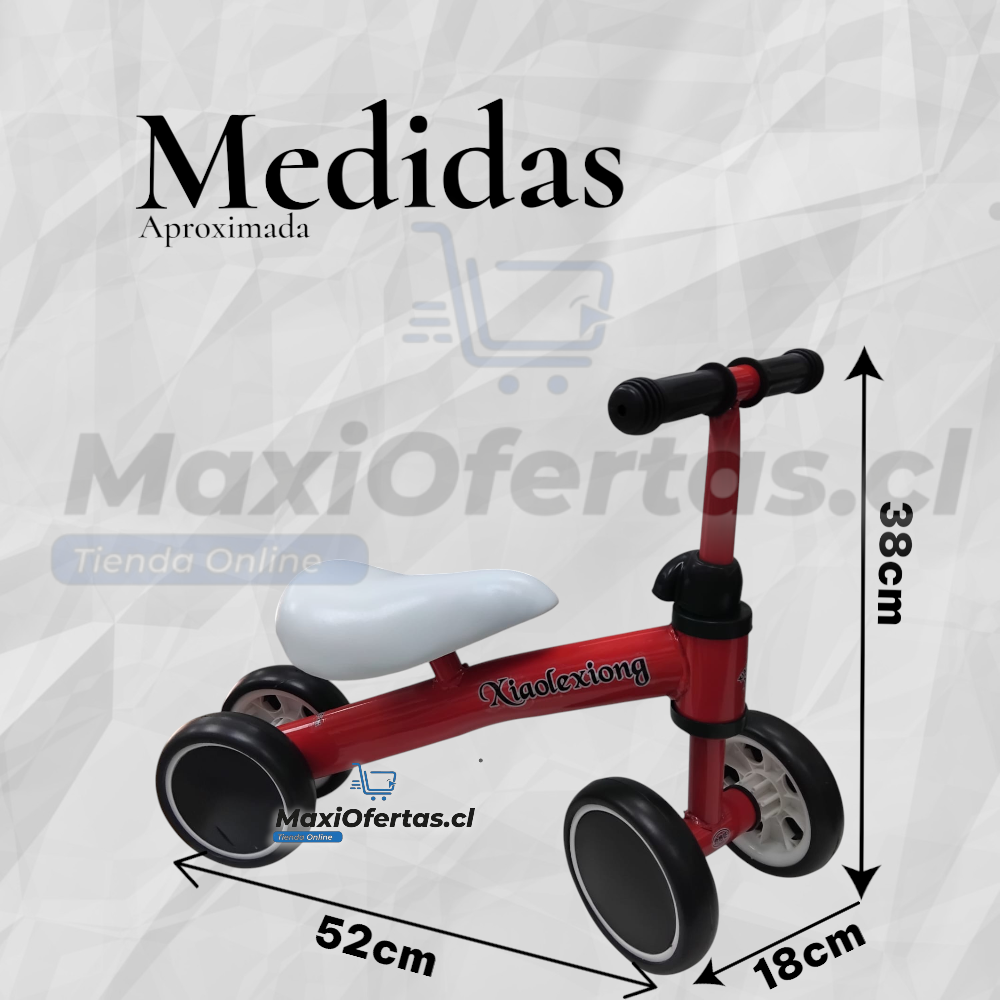 BICICLETA DE EQUILIBRIO 4 RUEDAS - Imagen 2