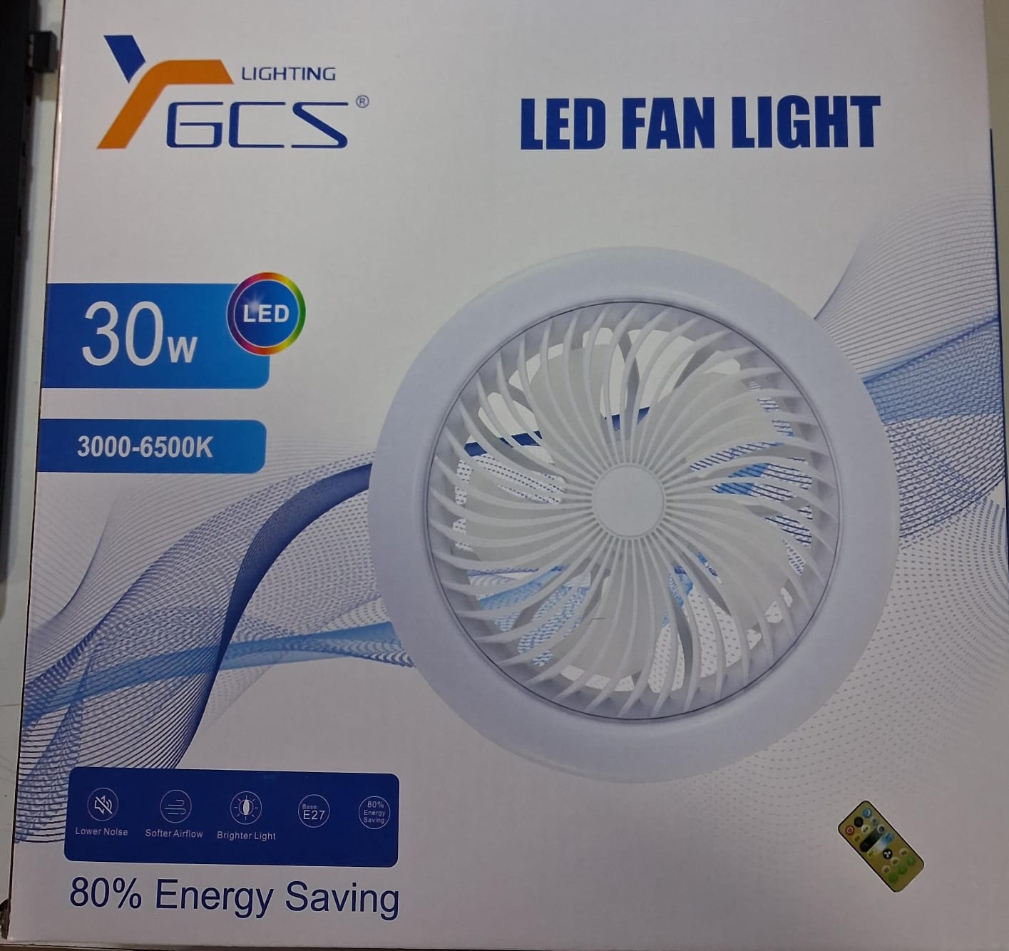 AMPOLLETA CON VENTILADOR 30W