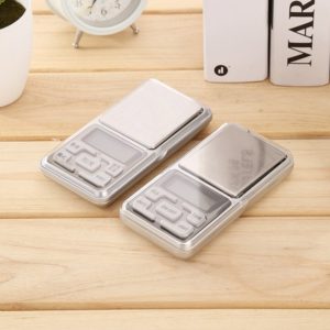 BALANZA GRAMERA PORTATIL CON 0.1 A 500 GRS DE PRESCICION