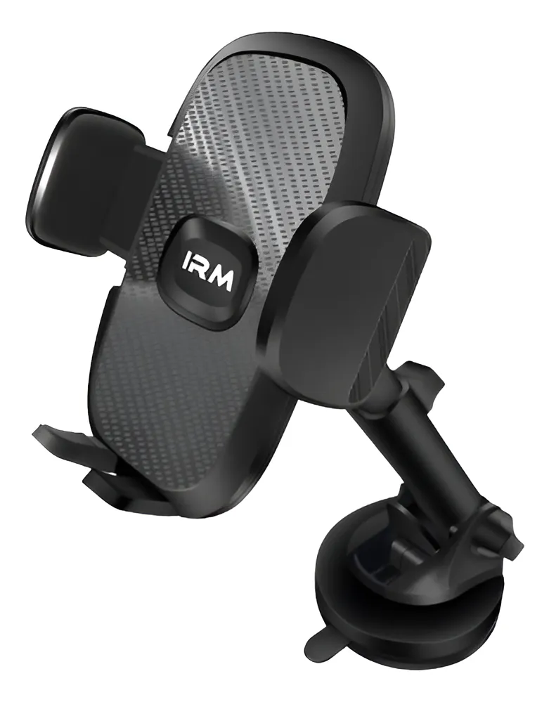 SOPORTE CELULAR AUTO VENTOSA AJUSTABLE IRM 12698