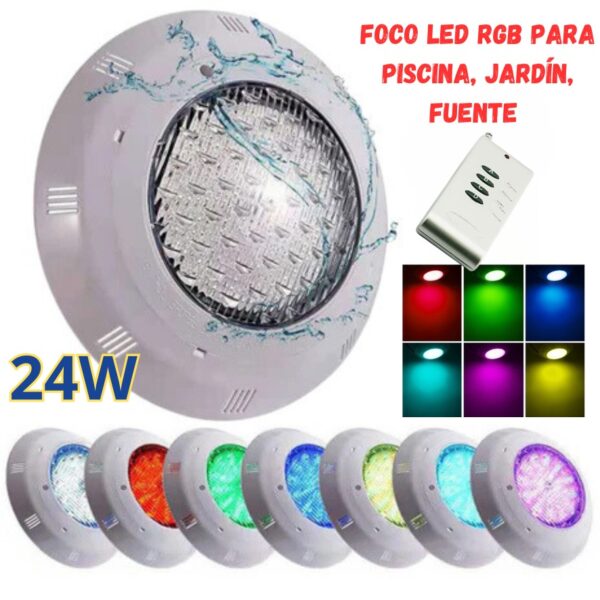 FOCO DE PISCINA DE 24 WATTS - Imagen 2