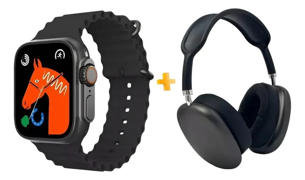 RELOJ SMART WACHT P9 ULTRA 2 NEGRO - Imagen 2