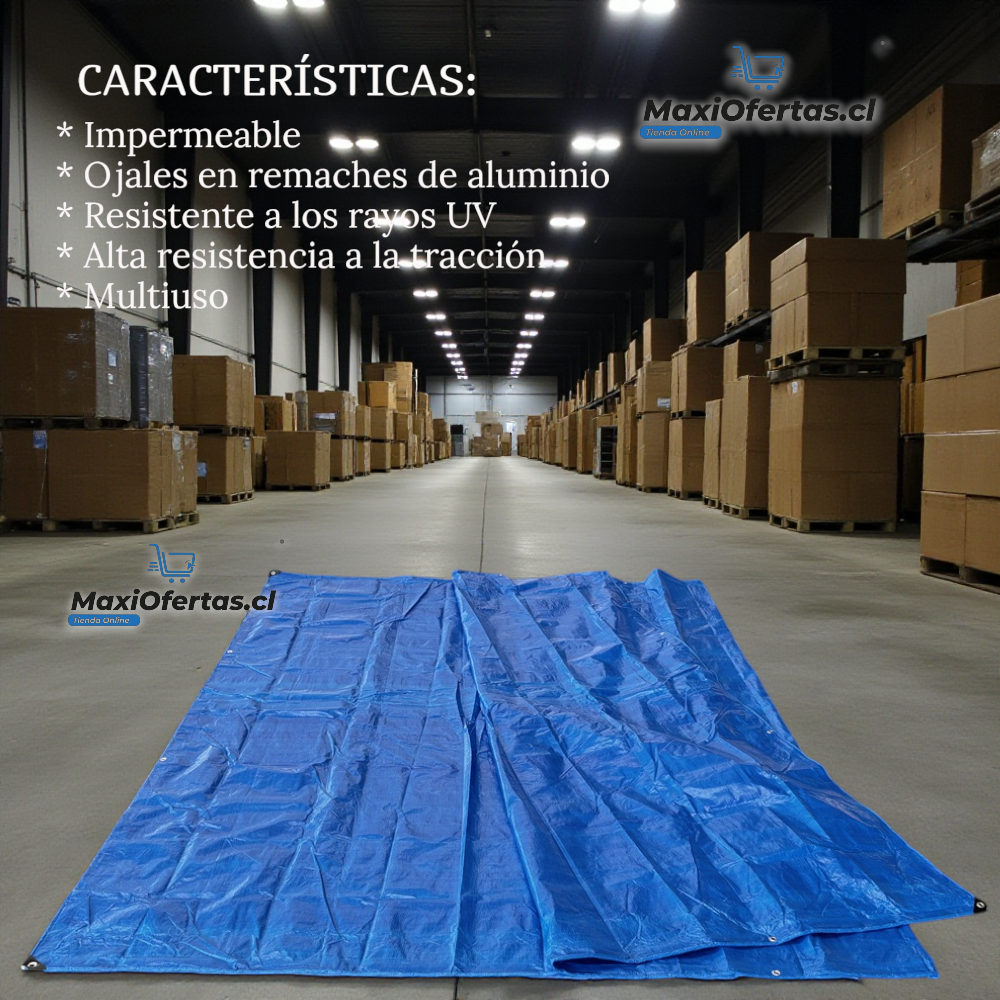 CARPA LONA IMPERMEABLE DE CAMION 2X3 - Imagen 2