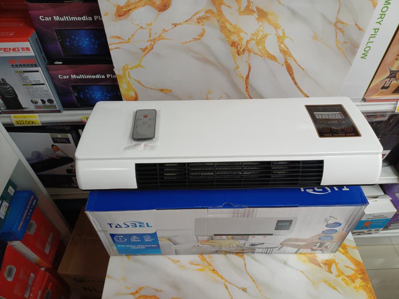 CALEFACTOR DE PARED TASBEL 2000W