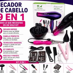 SECADOR DE CABELLO 9 EN 1