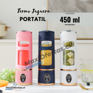 TERMO JUGUERA 450ML RECARGABLE