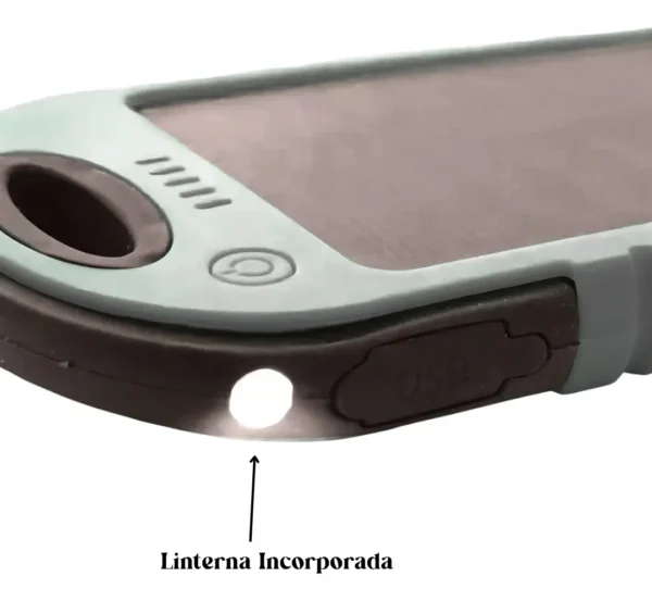 PAWER BANK SOLAR CON LINTERNA 20000MAH - Imagen 2