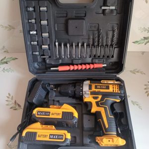 TALADRO INALAMBRICO 2 BATERIAS W-152