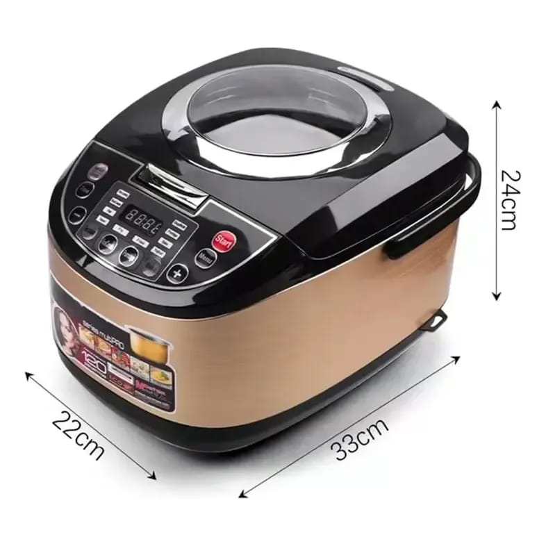 OLLA ARROCERA MULTIUSO SILVER CREST 5 LITROS 900W - Imagen 3
