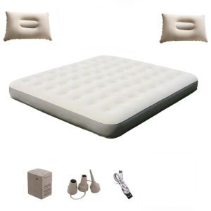 COLCHON INFLABLE AUTOMATICO INALAMBRICO 2 PLAZAS