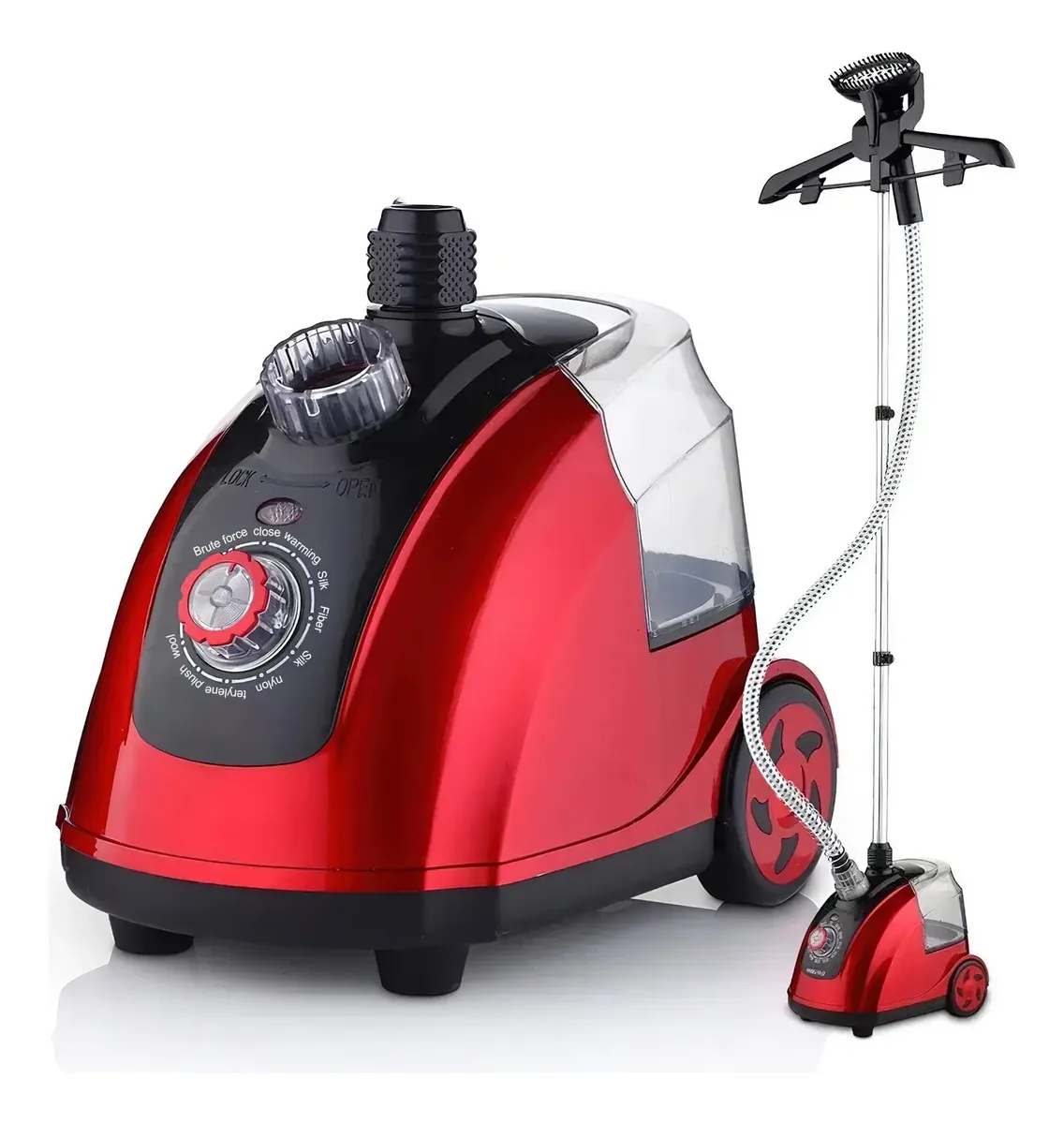 PLANCHA VAPOR VERTICAL CON RUEDAS