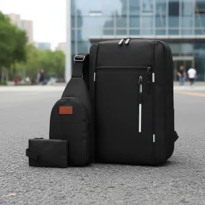 PACK MOCHILA PECHERA BILLETERA