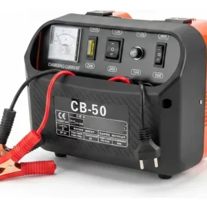 CARGADOR BATERIA12V 24V AUTOS CAMIONES 120AH CB-50